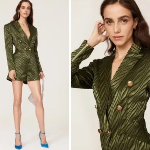 NWT Retroféte Jana Romper Jade Green Size XS - Picture 1 of 16